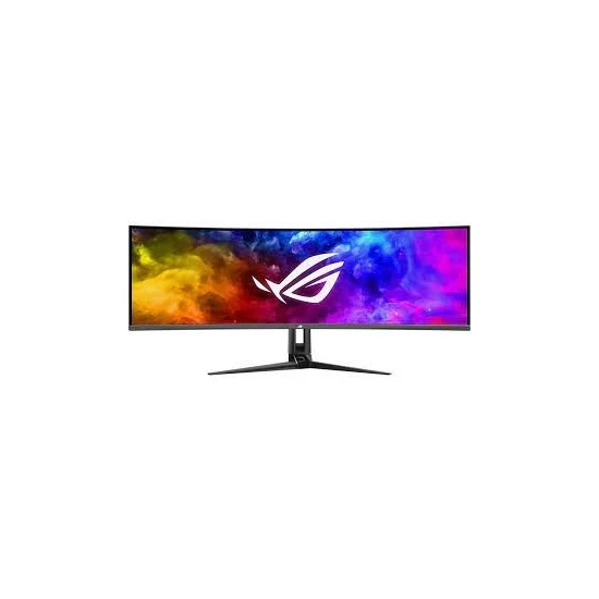 Asus 49 Asus Rog Swıft PG49WCD Curved 1800R Qd-Oled 5120X1440 (Quhd) 32:9 144HZ 0.03MS G-Sync Compatible Custom Heatsink Uniform Brightness Rog Smart Kvm 90 W Type-C Asus Display Widget Center - 1